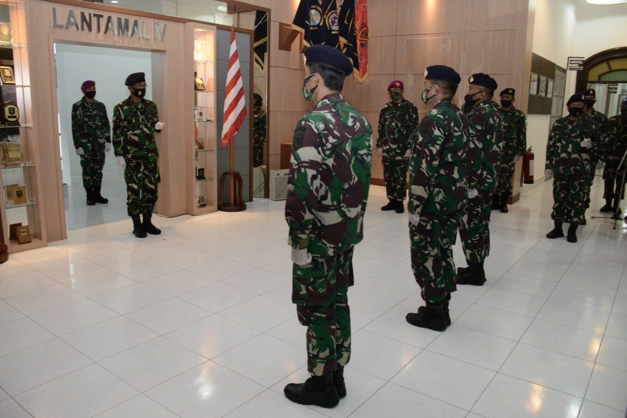 Danlantamal IV Pimpin Sertijab Asrena dan Aspotmar