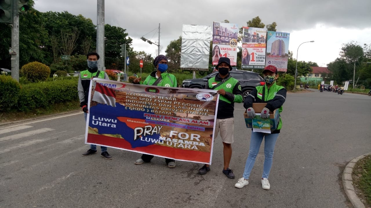 Driver Ojol Batam dan Komunitas Driver Online, Kembali Turun ke Jalan