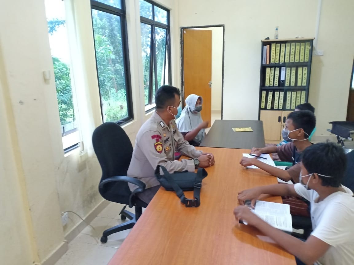 Polsek Tanjungpinang Kota Berikan Layanan Wifi Gratis kepada Pelajar