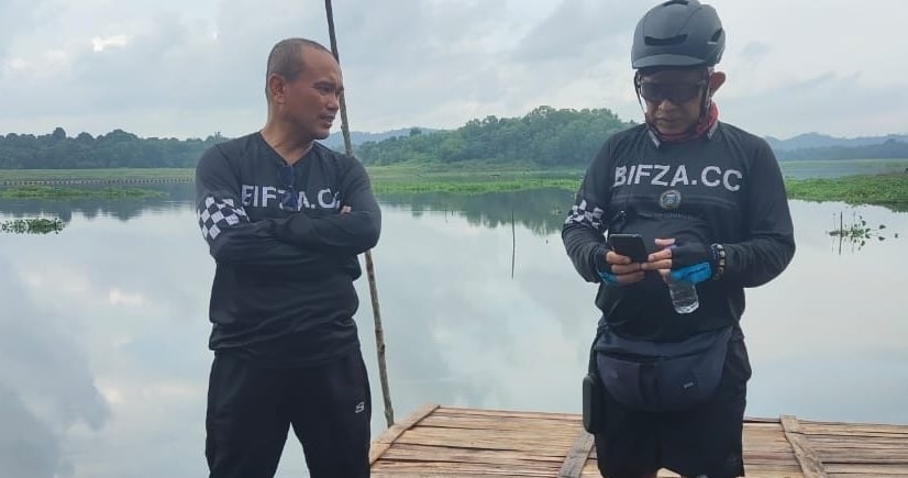 Anggota Bidang BP Batam Tinjau Waduk Duriangkang, Tingkatkan Pengamanan ATA Waduk Duriangkang