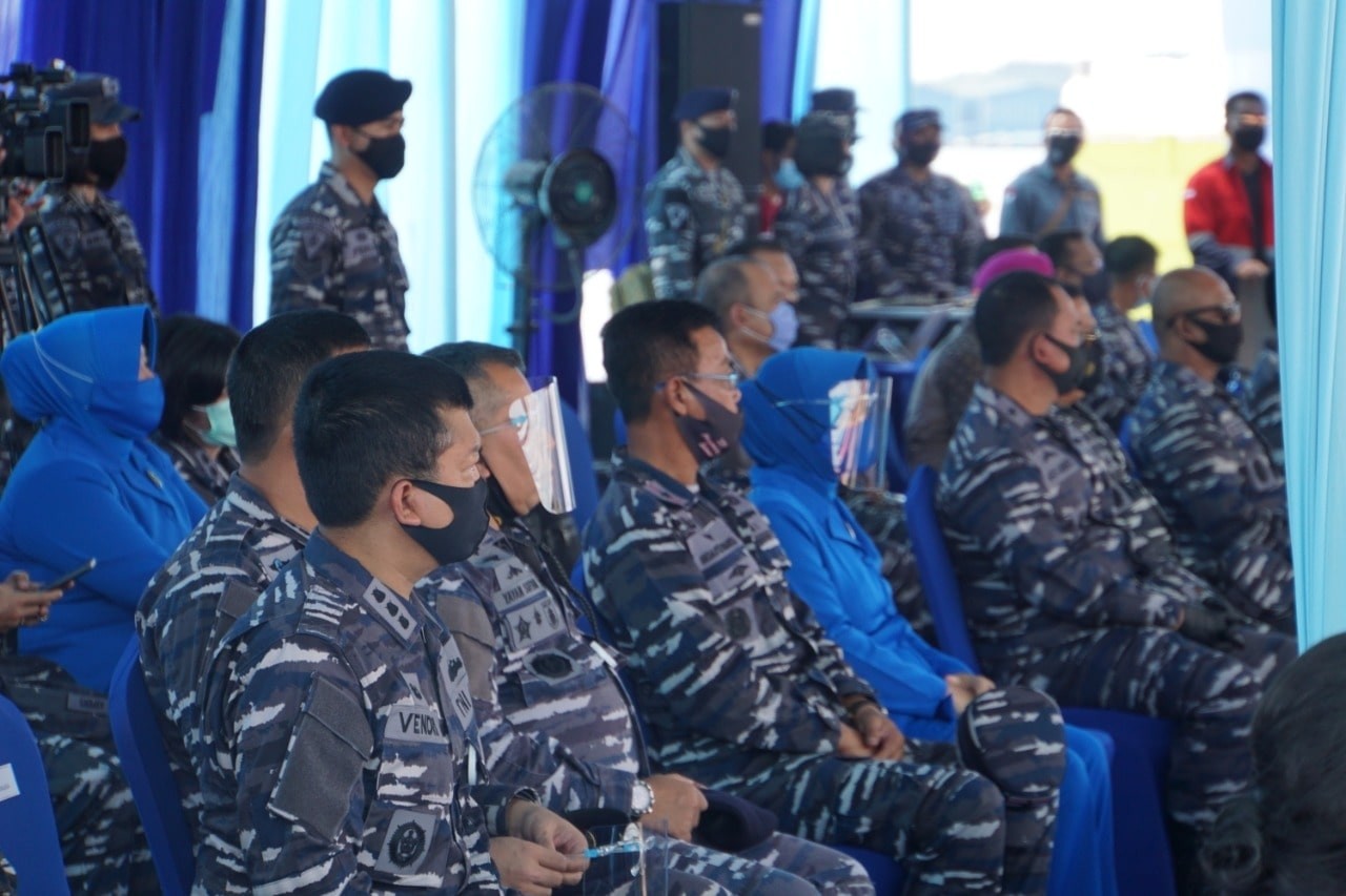 Danlantamal IV Hadiri Shipnaming dan Launching Peluncuran Dua Kapal Cepat