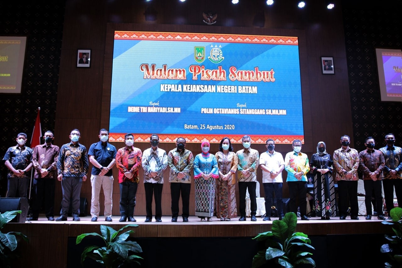 Pisah Sambut Kajari Batam, Amsakar Perkuat Kerja Sama Forkopimda