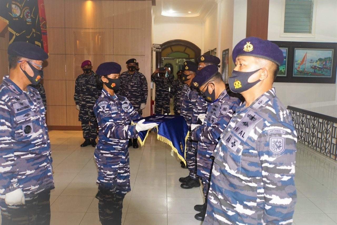 Laksma TNI Indarto Budiarto Pimpin Sertijab 4 Jabatan Penting Dilingkungan Lantamal IV