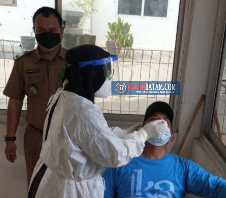 Satgas Penanganan Covid-19 Batam Periksa Penghuni Rusun Bida Ampar