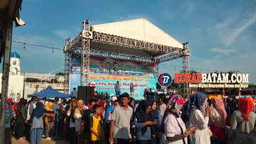 Bengkong Smiling Morning Semarak, Ribuan Warga Tumpah Bersemangat Bersama Marlin dan Rudi