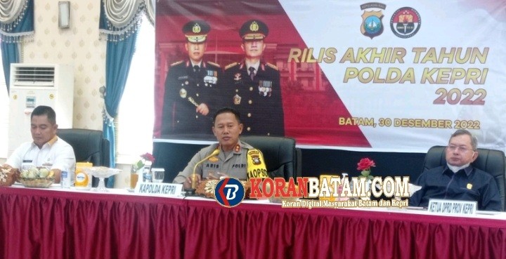 Sepanjang 2022 Polda Kepri Pecat 165 Anggota Polisi