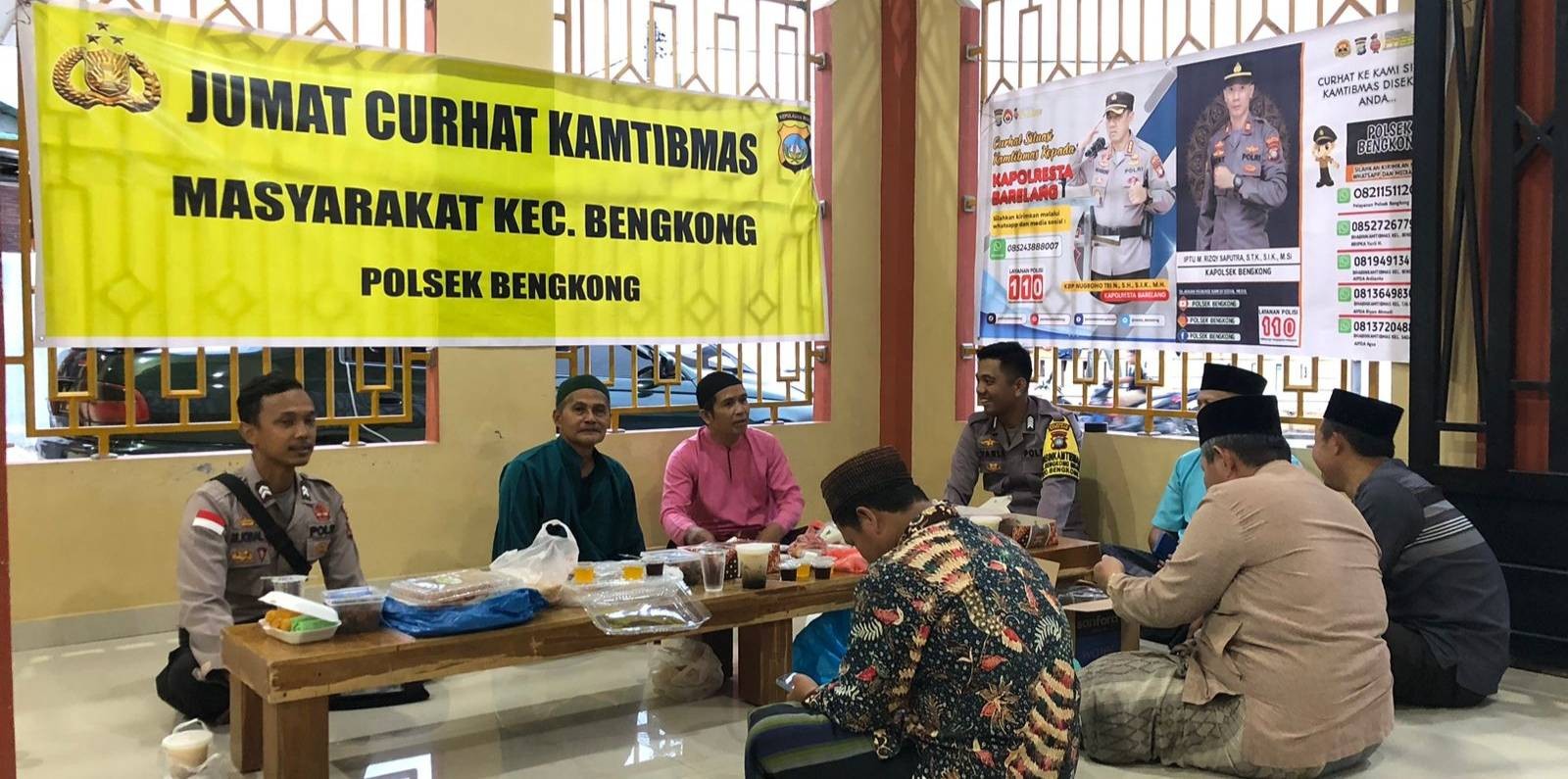 Polisi Ajak Warga Ciptakan Suasana Kondusif, Kapolsek Bengkong: Jaga Toleransi dan Kamtibmas