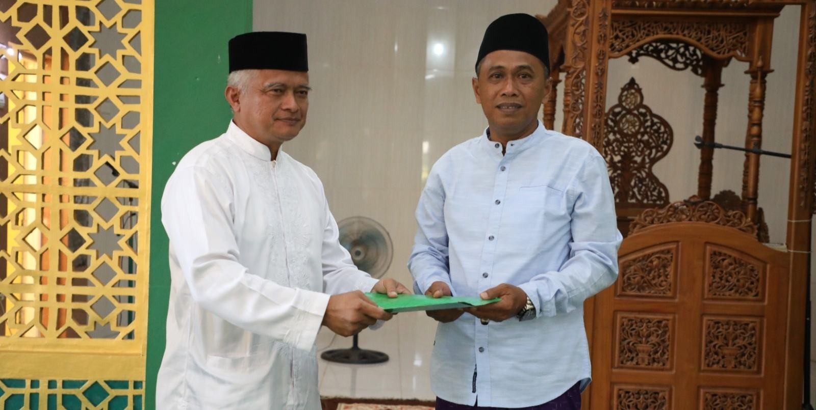 Jalin Silaturahmi, Tim Safari Ramadan BKDI BP Batam Sambangi Masjid Al Mujahidin di Kampung Jabi