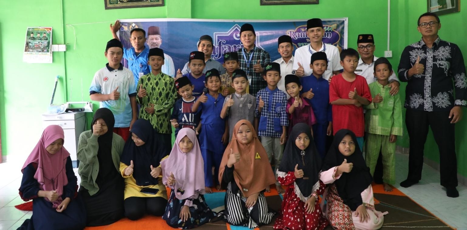 BKDI BP Batam Salurkan Bantuan Sosial ke Yayasan Nurul Hidayah Sei Pancur