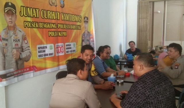Kenakalan Remaja dan Curanmor Masih jadi Topik Jumat Curhat Warga Bengkong ke Polisi