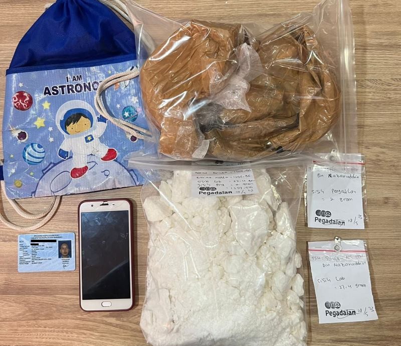 Polisi Bongkar Peredaran Kokain di Kepri, Tangkap 3 Pengedar dan Sita 1,4 Kg Narkoba