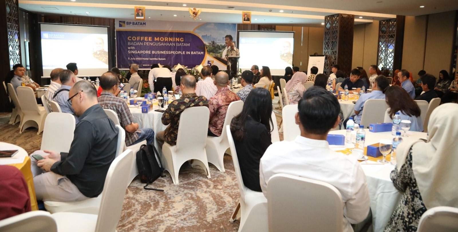 BP Batam Gelar Coffee Morning bersama 40 Pengusaha Singapura, Ini yang Dibahas