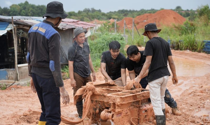 BP Batam Bersama Polresta Barelang Berhasil Tertibkan Tambang Pasir Ilegal di Nongsa