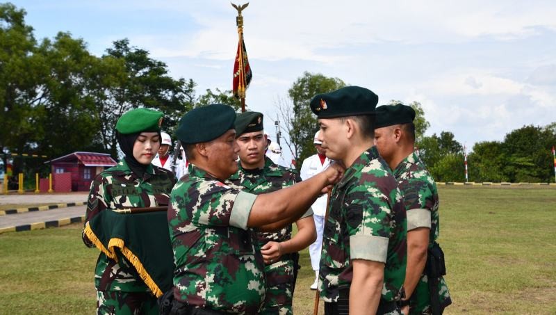 Danyonif 136 Tuah Sakti Berganti, Pejabat Baru Mantan Pabandya Kermadik Seskoad Bandung