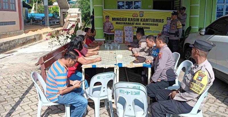 Mengintip Kehadiran Polisi Bengkong dalam Program Minggu Kasih di Batam
