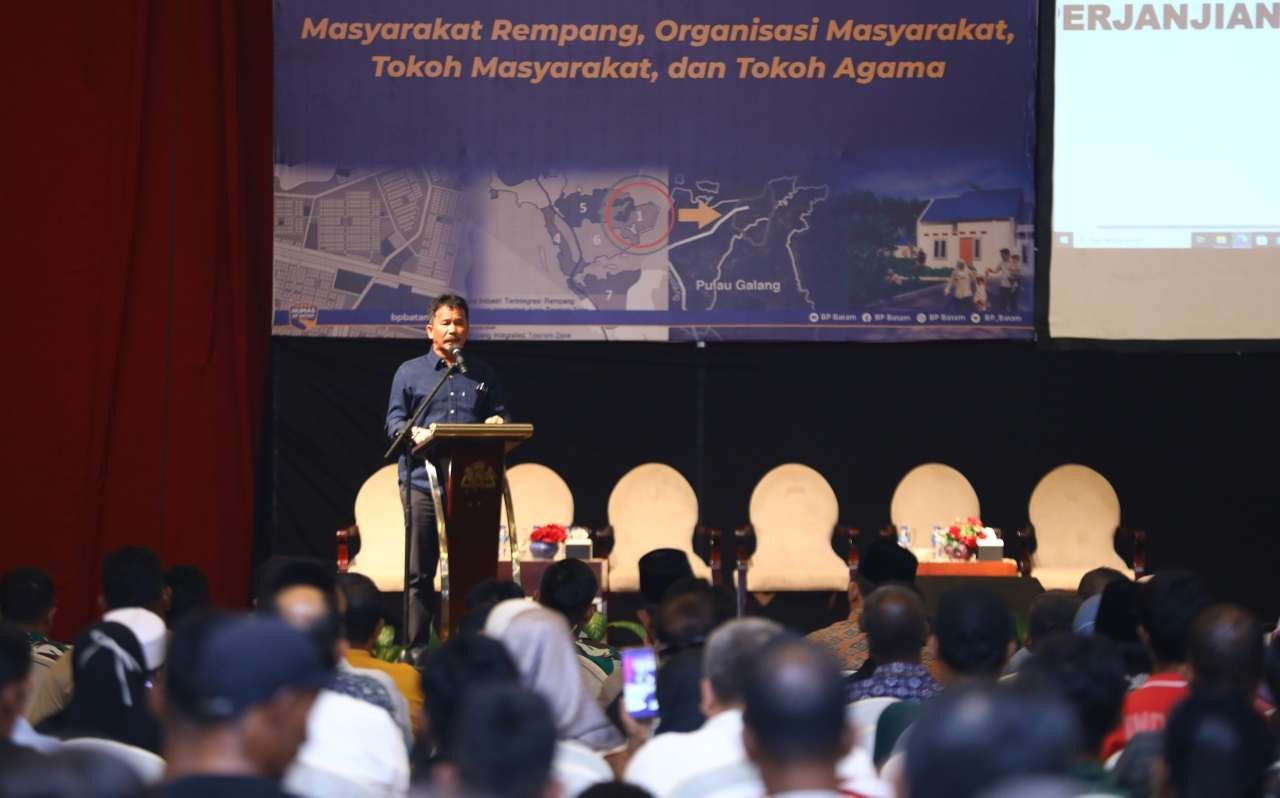 Persoalan Rempang-Galang, Kepala BP Batam Ajak Masyarakat Berdialog