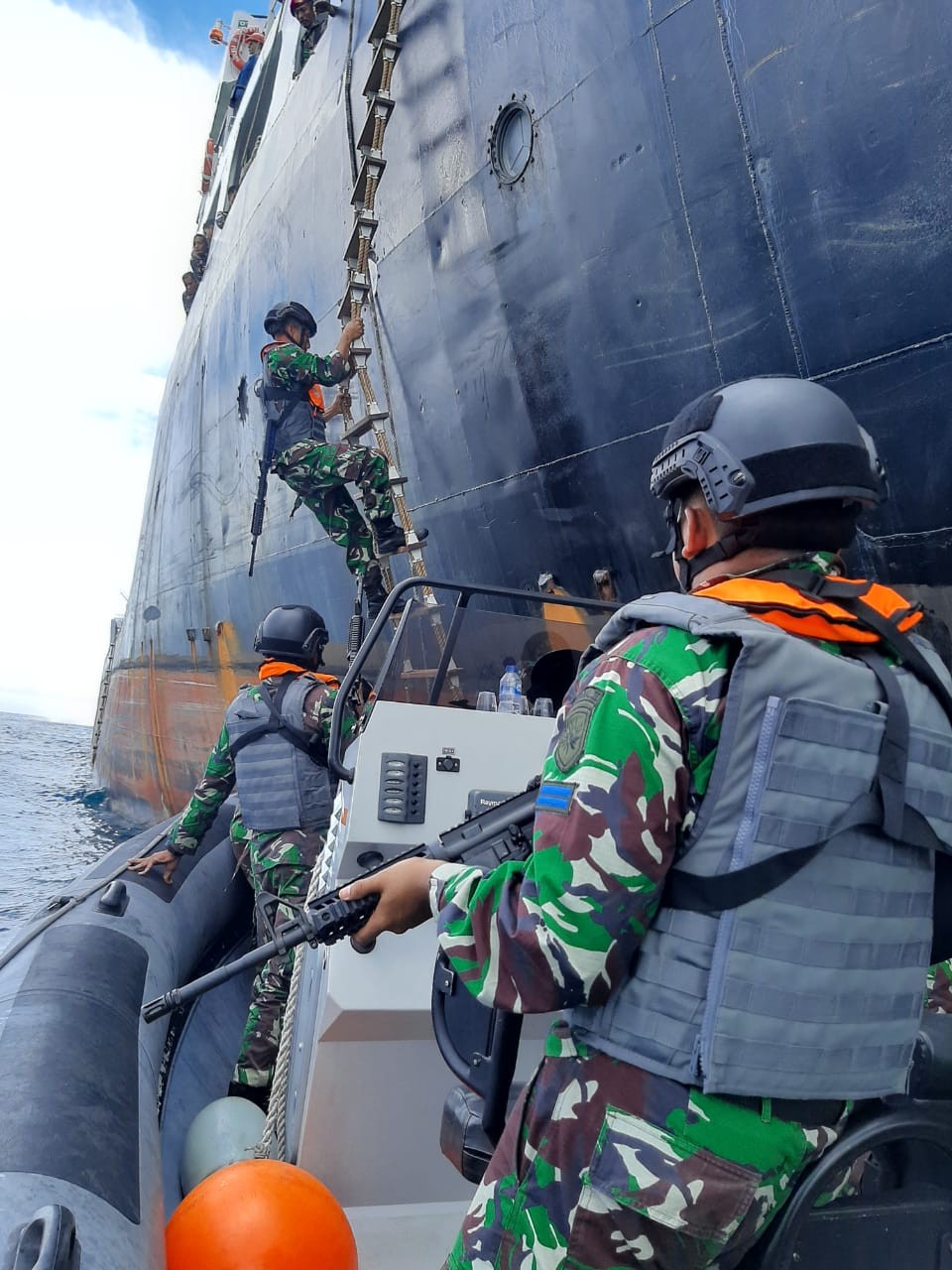 Ini Latihan Pemantapan F1QR Lantamal IV