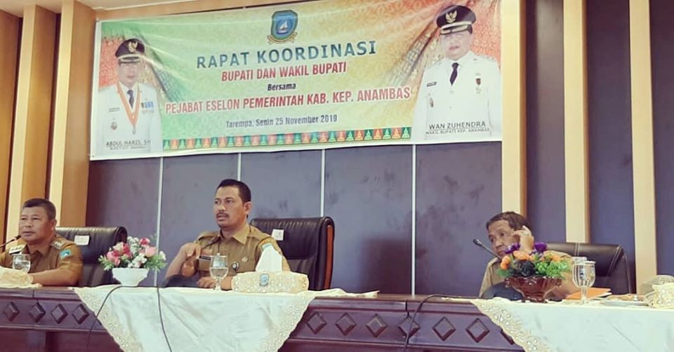 Usai Lemhanas, Bupati Anambas Langsung Gelar Rapat Terbatas