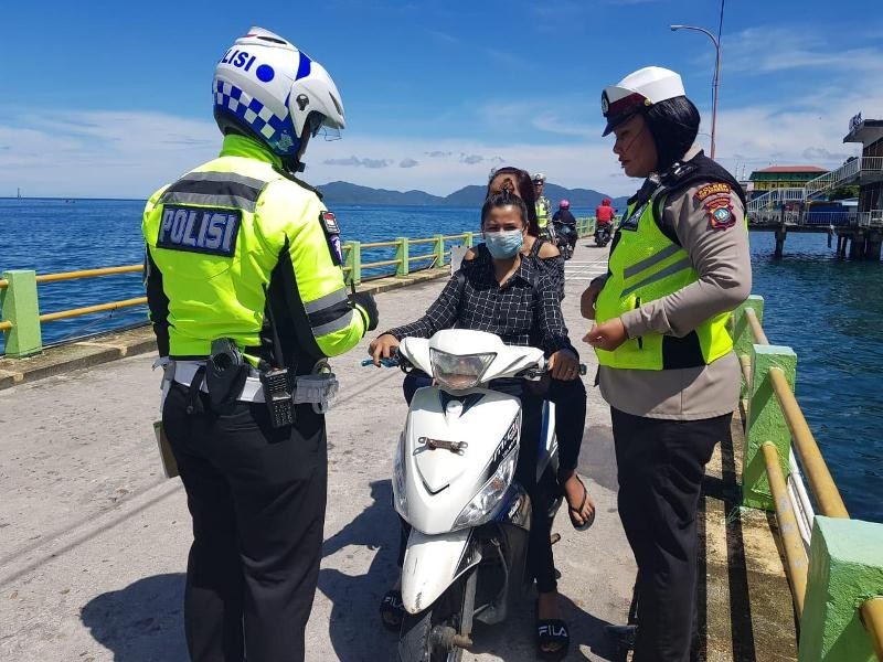 Operasi Zebra Polres Anambas Temukan Anak Dibawah Umur Pengendara Sepeda Motor